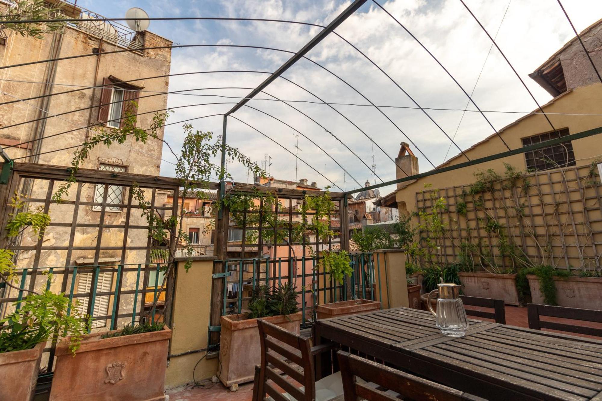 Attico Minerva Con Due Terrazze Roma Exterior foto