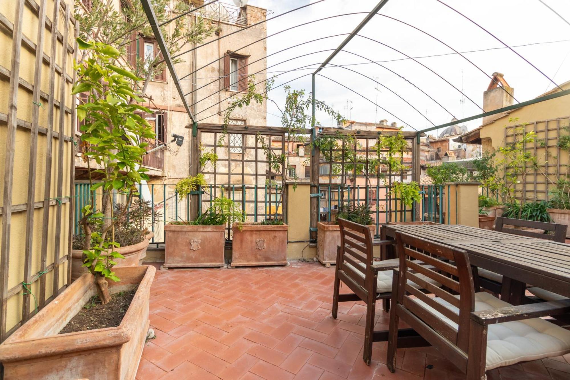 Attico Minerva Con Due Terrazze Roma Exterior foto