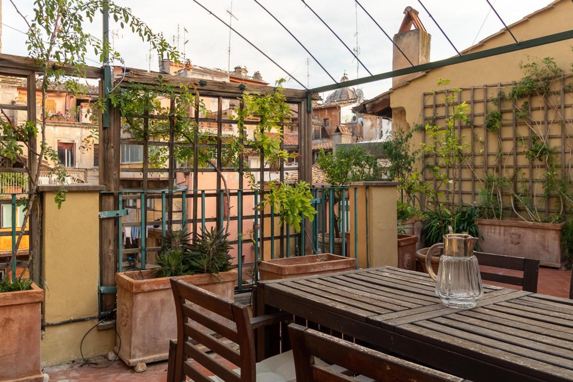 Attico Minerva Con Due Terrazze Roma Exterior foto